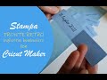 Cricut Maker: stampare fronte retro bigliettini per il matrimonio. Print double-sided wedding cards