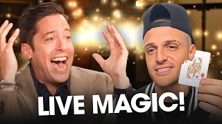 Live MAGIC Blows Michael Knowles' Mind | Dustin Tavella