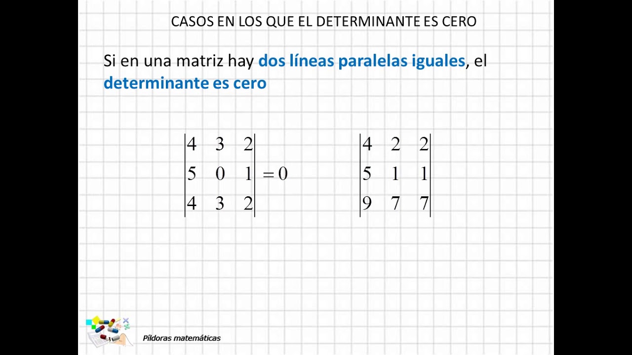 Propiedades de la matrices