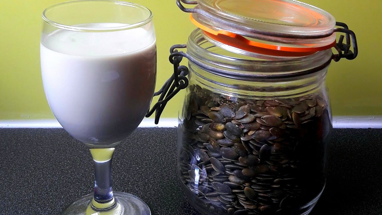 استنبات بذور القرع وفوائدها § وصنع حليب بذوراليقطين المبرعمة والصحية §