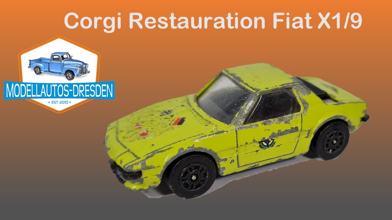 Corgi Restauration #95 Fiat X1/9 Bertone [Modellauto]