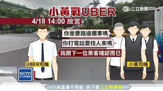 誤停小黃排班區　Uber司機遭開車門痛毆｜三立新聞台