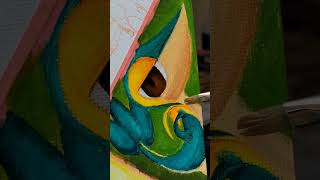 Snivy #acrylic #painting #pokemon