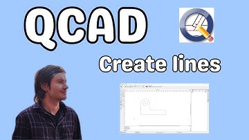 QCAD create lines