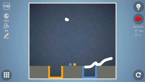 Check out how I solved level 100 in Brain It On! #BrainItOn