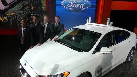 Ford Reveals Automated Fusion Hybrid that can almost drive itself