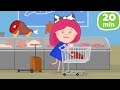 Smarta und ihre magische Tasche. Im Laden und im Postamt. 2 Zeichentrickfilme für Kinder