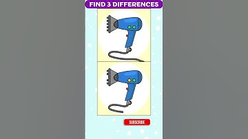 Finde 3 Unterschiede! #267  #間違い探し