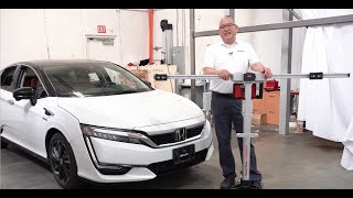 2021 Honda Clarity Lane Keeping Assist System (LKAS) Front Camera Calibration using ADAS Mobile