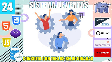 24 CONSULTAS CON TABLAS RELACIONADAS INNER JOIN en el Sistema de Ventas con (PHPyMySql) FullStack
