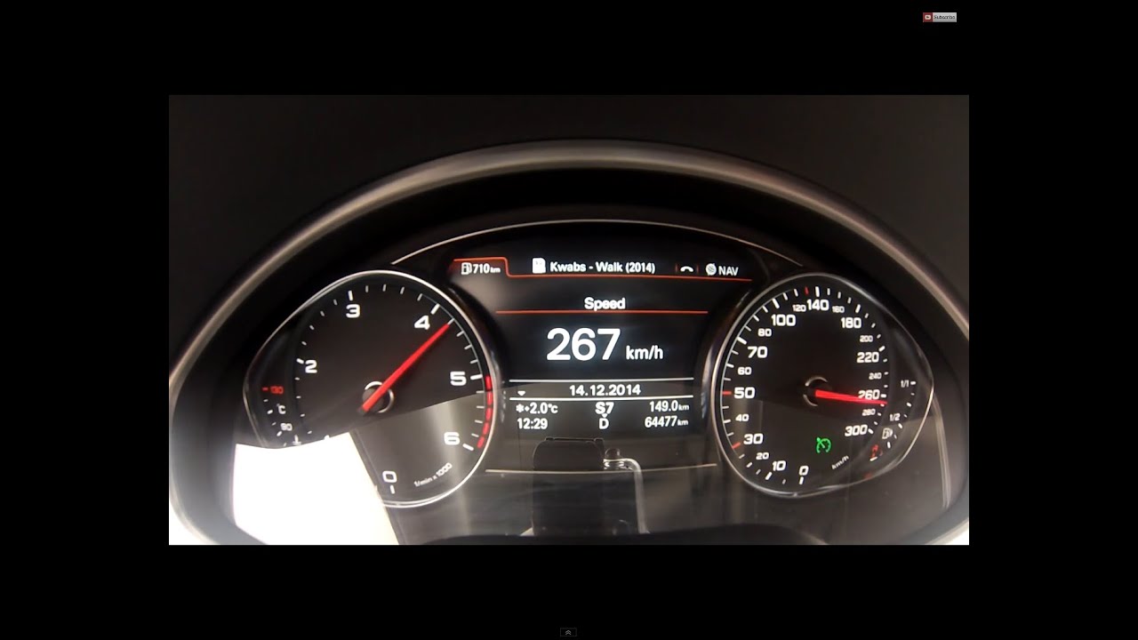 2013 Audi A8L D4 3.0 TDI quattro, top speed 267 km/h, 280 hp chipped #2 -