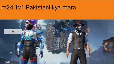 Pakistani player call me noob 🤣challenge m24 1v1🔥
