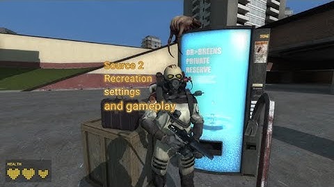 Source 2 Recreation settings tutorial and gameplay | Garrys mod
