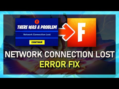 Fortnite - How to Fix Network Connection Lost Error