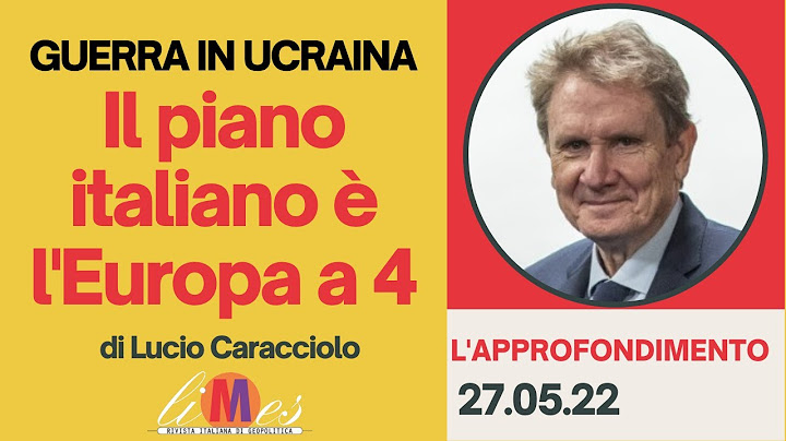 Guerra in Ucraina, il piano italiano è l'Europa a quattro