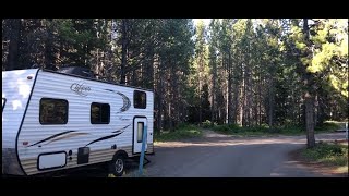 What does COLTER BAY CAMPGROUND look like - Grand Tetons,