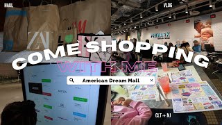 COME SHOPPING WITH ME | CLT✈︎NJ, VLOG, HAUL, + more!