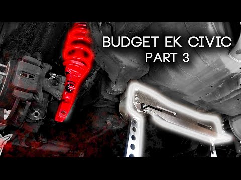 Budget EK Civic Build [Part 3] - Rear End Tidy Up And Special Guest Car