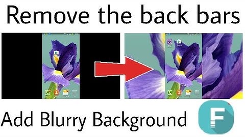 How to fix a vertical video In wondershare remove black bars and add background