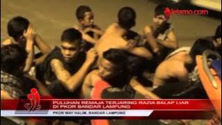 Razia Balap Liar Di PKOR Way Halim