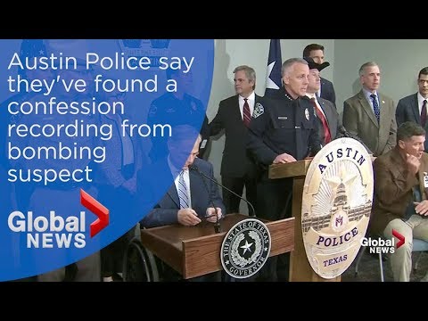 Austin Police say bombing suspect left behind confession recording