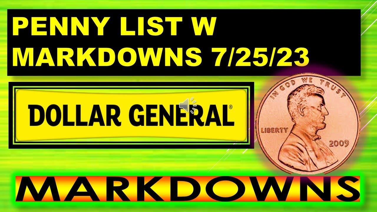How to Find Items That Are Marked Down to 1 Penny at Dollar General :  r/DollarGeneral