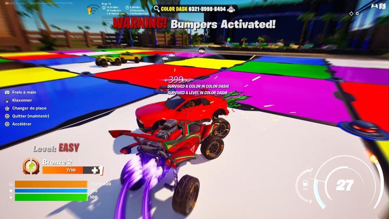 Fortnite come-back Color dash avec la Team - YouTube