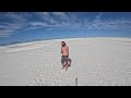 Letting my inner child out in White Sands, NM