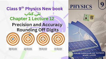 Precision and Accuracy | 9th class physics new book 2025 | Chapter 1 in Urdu/Hindi