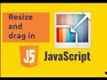 Resizable and draggable div using JavaScript (Vanilla) - Part 2