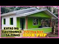 100K Php BUDGET 16X14sq feet | KATAS NG ELECTRONICS COMPANY SA PINAS Congrats Sir JAVIN DE GUZMAN