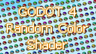 Sprite Color Variation in Godot 4 with a simple shader