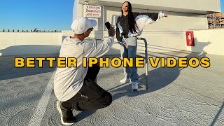 How To Get Better iPHONE Videos | Dontae Catlett