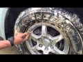 How to clean your wheels and tires