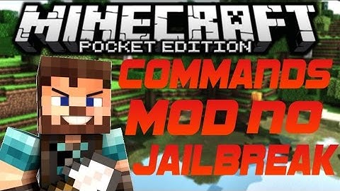 Free Commands Mod For Minecraft Pocket Edition Without Computer Or Jailbreak! (IOS 0.10.4)