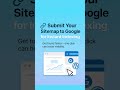 Submit Your Sitemap to Google for Instant Indexing | Boost SEO &amp; Get Found Faster!