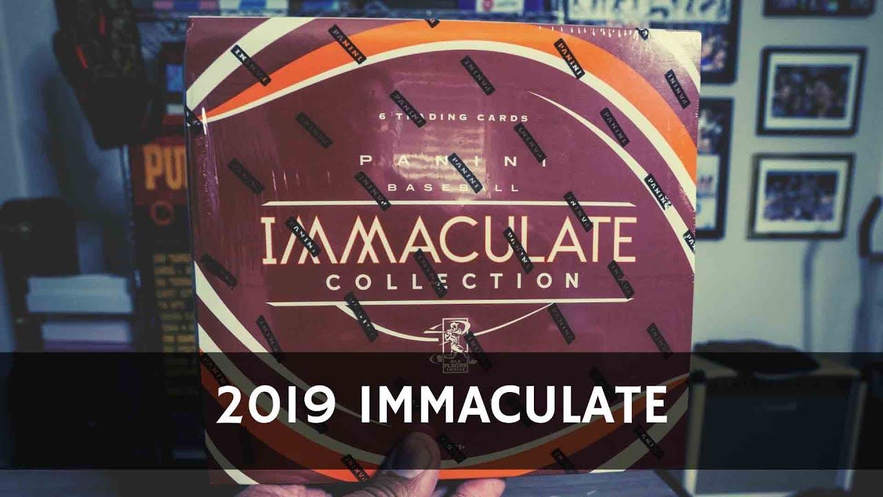 2019 Panini Immaculate Box Break - YouTube