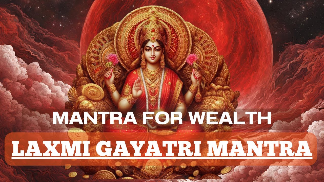 this will SHOWER MONEY IN YOUR LIFE | laxmi gayatri mantra | EPIC GODDESSES LAKSHMI MANTRA