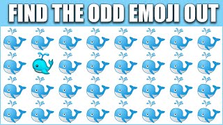 HOW GOOD ARE YOUR EYES #109 l Find The Odd Emoji Out l Emoji Puzzle Quiz