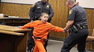 Kids who killed own families reacting to life sentences