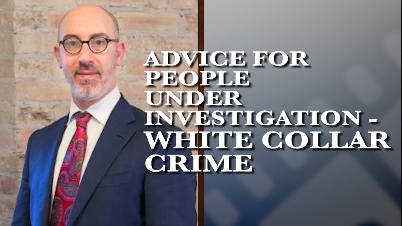 White Collar Crime Investigation Advice Gal Pissetzky Chicago Criminal Defense Attorney 