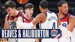 Austin Reaves & Tyrese Haliburton's Best USAB Showcase Moments!