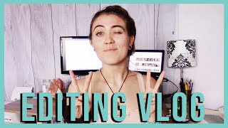 WEEKEND EDITING VLOG  editor / author day in the life, spending my weekend editing | Natalia Leigh