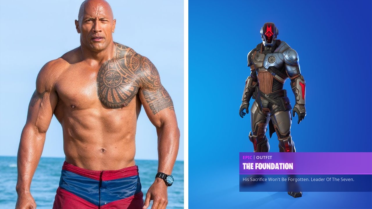 Is The Foundation really Dwayne 'The Rock' Johnson in Fortnite?!