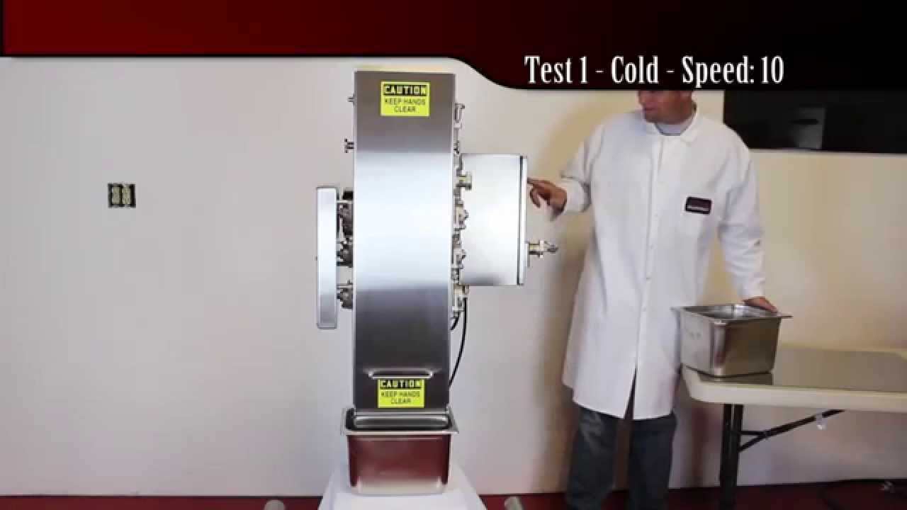 Cove Equipment SH5 Meat Shredder Duck Test 1 (Client Demo) YouTube
