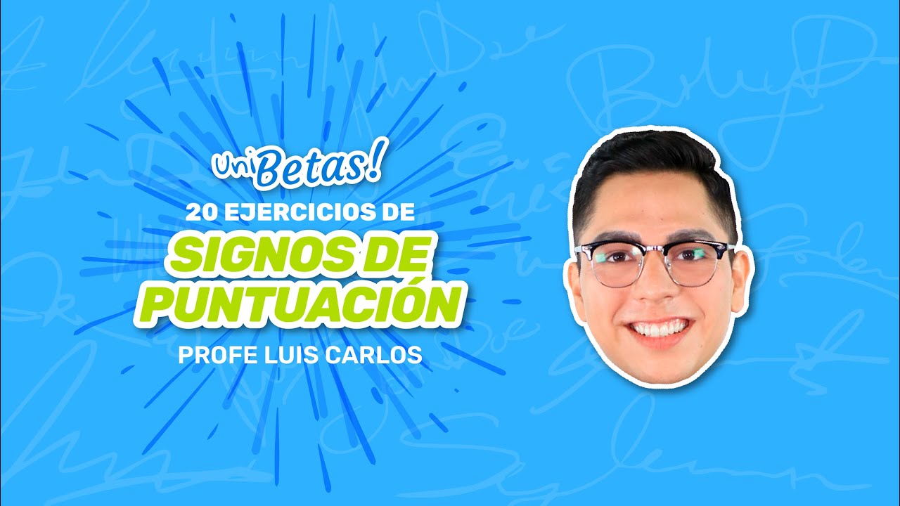 Signos de puntuación: 20 ejercicios de signos de puntuación