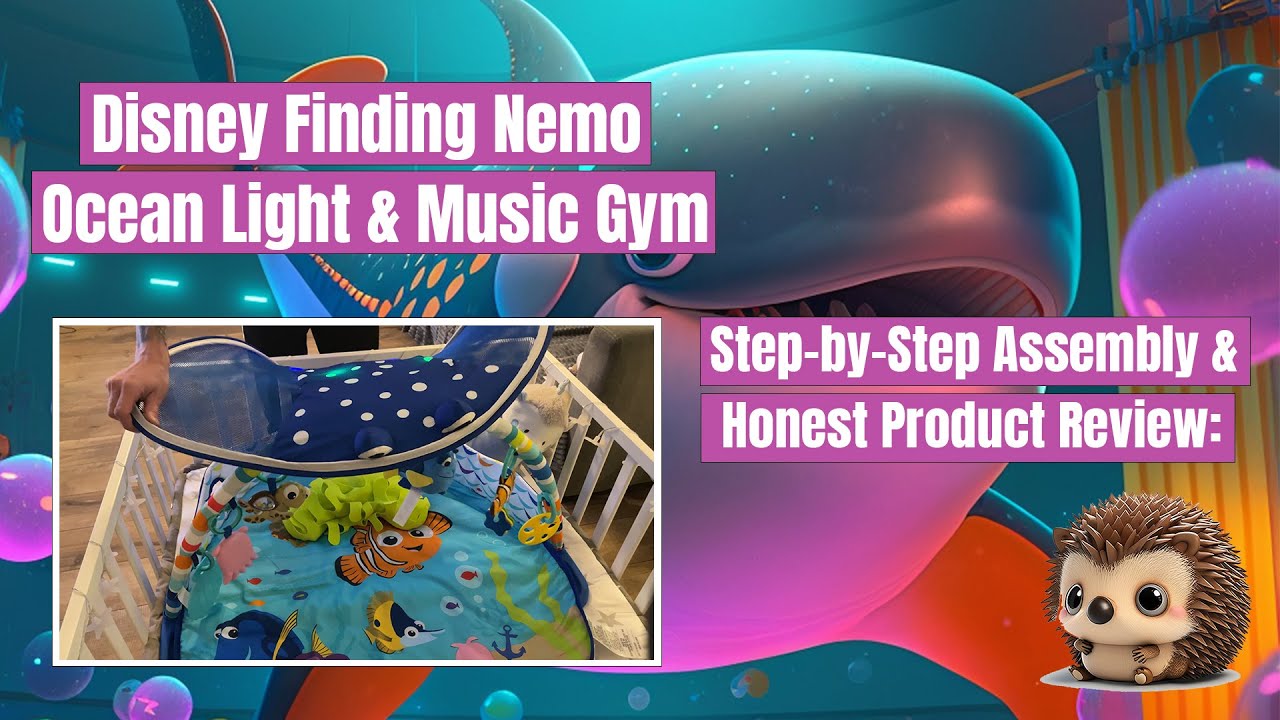 Disney Finding Nemo Mr. Ray Ocean Light & Music Gym - Easy Assembly  Tutorial | Unboxing & Review - YouTube