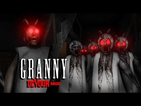 GRANNY ADAM TOPLAYIP BİZE SALDIRDI! 😂 - Granny Devour Mod