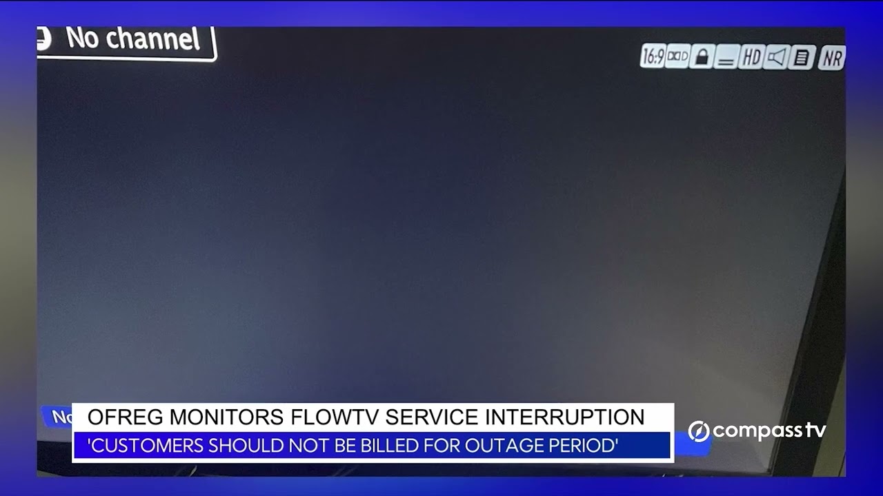 OfReg monitor Flow TV outage - Wednesday June 18, 2025