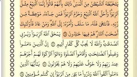 سورة البقرة الصفحة 47 من الاية 275 الى 281 عبدالباسط عبدالصمد مجود